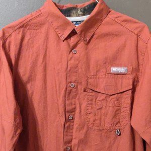 Columbia PHG Performance Hunting Gear Long Sleeve Shirt SIZE MEDIUM